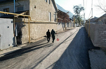 В селе Курми завершен капитальный ремонт улицы Джалалудина