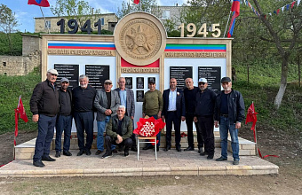 В селе Чишили Дахадаевского района прошло открытие Мемориала Боевой Славы