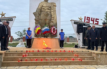 Акция ко Дню памяти и скорби прошла в Дахадаевском районе