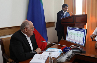 Реализацию национальных проектов в Дагестане обсудили под руководством Абдулмуслима Абдулмуслимова