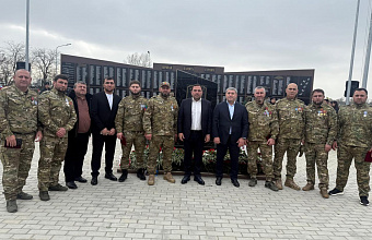 Глава Хасавюртовского района принял участие в открытии «Сада памяти» в Кизлярском районе