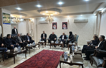 Премьер-министр Дагестана Абдулмуслим Абдулмуслимов с рабочим визитом прибыл в Иран