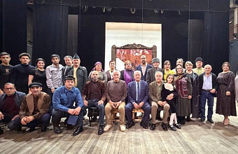 В Дербенте состоялась премьера спектакля «Девушка, "вернувшаяся" из разведки», посвященного 80-летию Победы