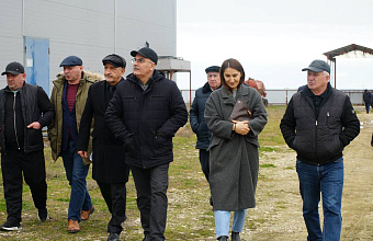 Эффективность использования земель ООО «Лоза» в Дахадаевском районе проверила делегация во главе с Нариманом Абдулмуталибовым