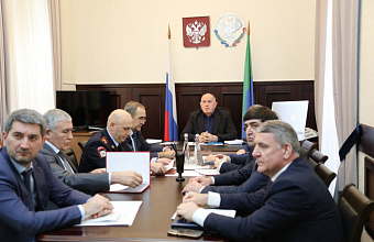 Абдулмуслим Абдулмуслимов принял участие в совещании по вопросу ограничения майнинга в регионах СКФО