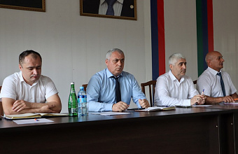 В Гергебильском районе обсудили подготовку к выборам депутатов представительных органов