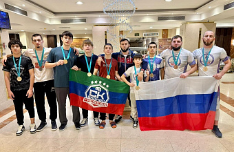 Дагестанские спортсмены победили на Чемпионате мира по спортивному миксфайту