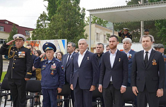 В ДГТУ прошел торжественный митинг, посвященный 80-летию Победы в Великой Отечественной войне