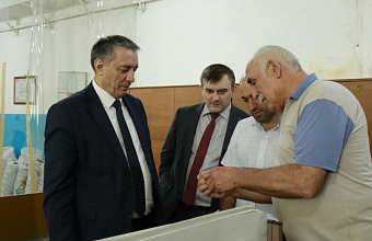 Абдурахман Махмудов посетил махачкалинское предприятие «Анжи»