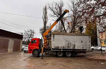 В Махачкале демонтировали самовольно установленные нестационарные объекты