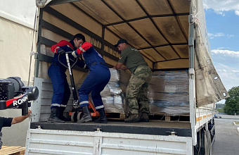 Народный Фронт РД совместно с предпринимателями Дагестана отправили 15 тонн гуманитарного груза жителям ДНР