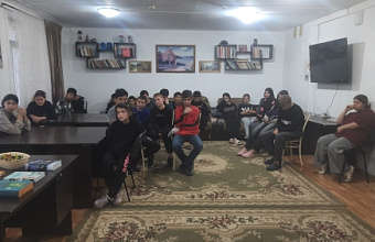 Воспитанники детского дома г. Избербаша встретились с писателем Багдатом Тамалаевым