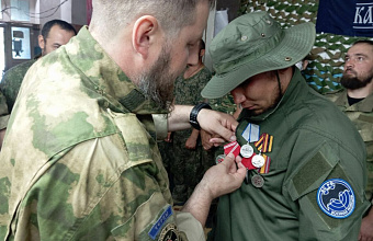 Участник СВО из Ногайского района награжден медалью «За отвагу» за мужество и храбрость
