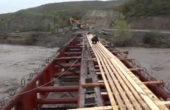 В Дагестане размыв переправы оставил без транспортного сообщения 9 сёл