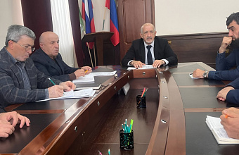 Заседание оперативного штаба по ликвидации чрезвычайных ситуаций прошло в Дахадаевском районе