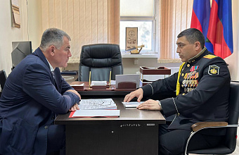 Максим Владимиров посетил филиал фонда «Защитники Отечества» в Дагестане