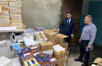 Дагинформ направил гуманитарный груз в подшефный Михайловский район Запорожской