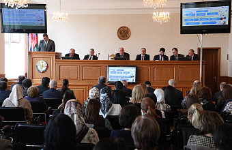 Абдулмуслим Абдулмуслимов принял участие в заседании коллегии Минздрава Дагестана