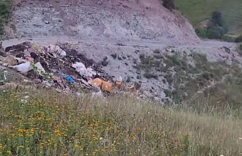 По сигналу ЦУР ликвидировали несанкционированную свалку в Буйнакском районе
