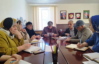 В Гунибском районе прошло заседание Координационного совета по взаимодействию с «Движением первых»
