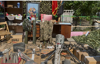 Военные трофеи из зоны СВО переданы в музей Кизляра