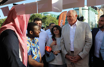 Студенты-иностранцы ДГУ приняли участие в фестивале ко Дню молодежи