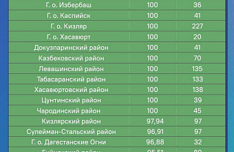ЦУР Дагестана подвел рейтинг муниципалитетов региона по активности в госпабликах