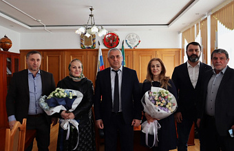 Делегация ДРО «Опоры России» посетила Гергебильский район