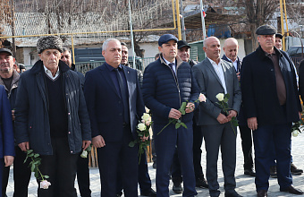 В Гергебильском районе почтили память героев Отечества