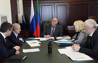 Абдулмуслим Абдулмуслимов обсудил с Правительством РД задачи по реализации новых нацпроектов в области промышленности