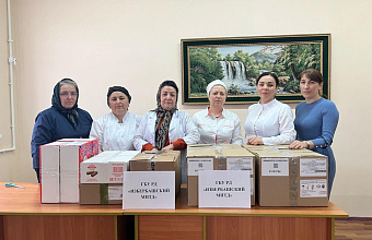 Профсоюз противотуберкулезного диспансера Избербаша организовал отправку гумгруза для участников СВО