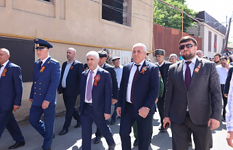 Гергебильский район масштабно отметил 80-летие Великой Победы!