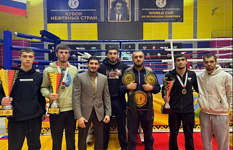 Трое дагестанских боксеров выиграли золото на Кубке нефтяных стран