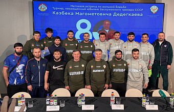 Матчевая встреча по борьбе «Дагестан» – «РСО – Алания» завершилась вничью