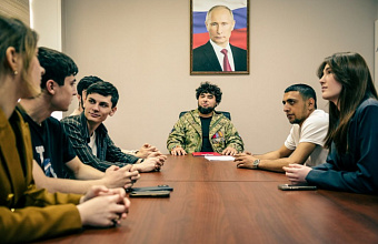 Встреча студентов с участником СВО прошла в рамках реализации проекта «Наставник Z» в Махачкале