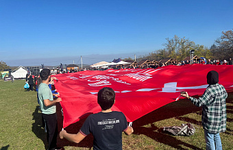 Стартовал первый в истории Дагестана масштабный забег с препятствиями «Гонка Героев»