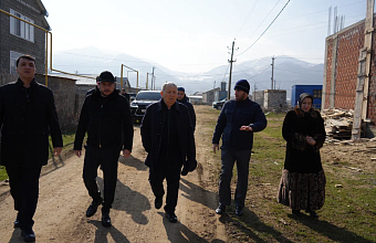 Руководитель Штаба общественной поддержки РД Магомед Магомедов оказал содействие в строительстве мечети памяти участников СВО