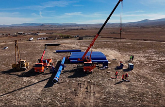 В Дагестане для строительства магистрального водовода задействовали передовую спецтехнику