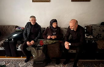 Власти Тляратинского района навестили Семью погибшего участника СВО