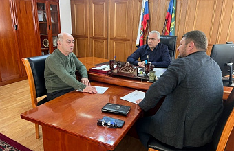 Глава Гергебильского района провел встречу с представителями здравоохранения