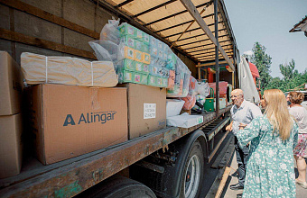 Мэр Избербаша с делегацией прибыл с гуманитарной миссией в Мариуполь