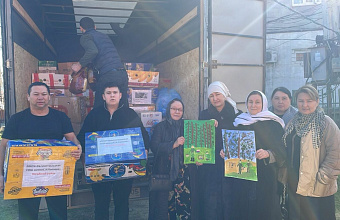 Из Ногайского района ко Дню защитника Отечества в зону СВО отправили очередной гуманитарный груз