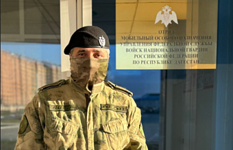 Бойцы ОМОНа «Скорпион-Каспий» Росгвардии Дагестана работают в зоне СВО
