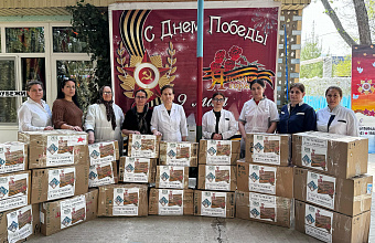 Реабилитационным центром из Избербаша в зону СВО направлена гумподдержка для бойцов