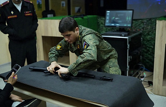 В рамках просветительского молодежного форума «Голоса СВО: истории участников» прошла военно-патриотическая игра «Ополченец»