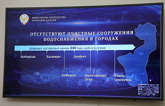 Минстрой Дагестана представил отчет о проведенной инвентаризации водопроводных сетей в Дагестане