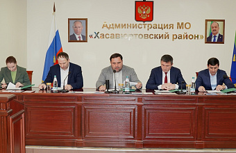 Глава Хасавюртовского района провел внеочередное заседание антитеррористической комиссии