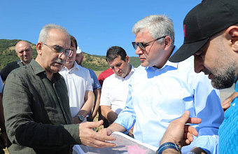 Ликвидацию последствий пожара на свалке в Черкес-Кутане проверила рабочая группа