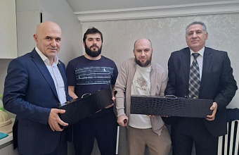 Сотрудники Даглесхоза встретились с коллегами из Шамильского района – участниками СВО