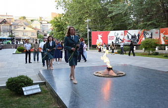 В Махачкале состоялась патриотическая акция «Свеча Памяти»